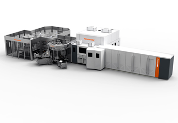 Soufflage-Remplissage-Bouchage Combiblock